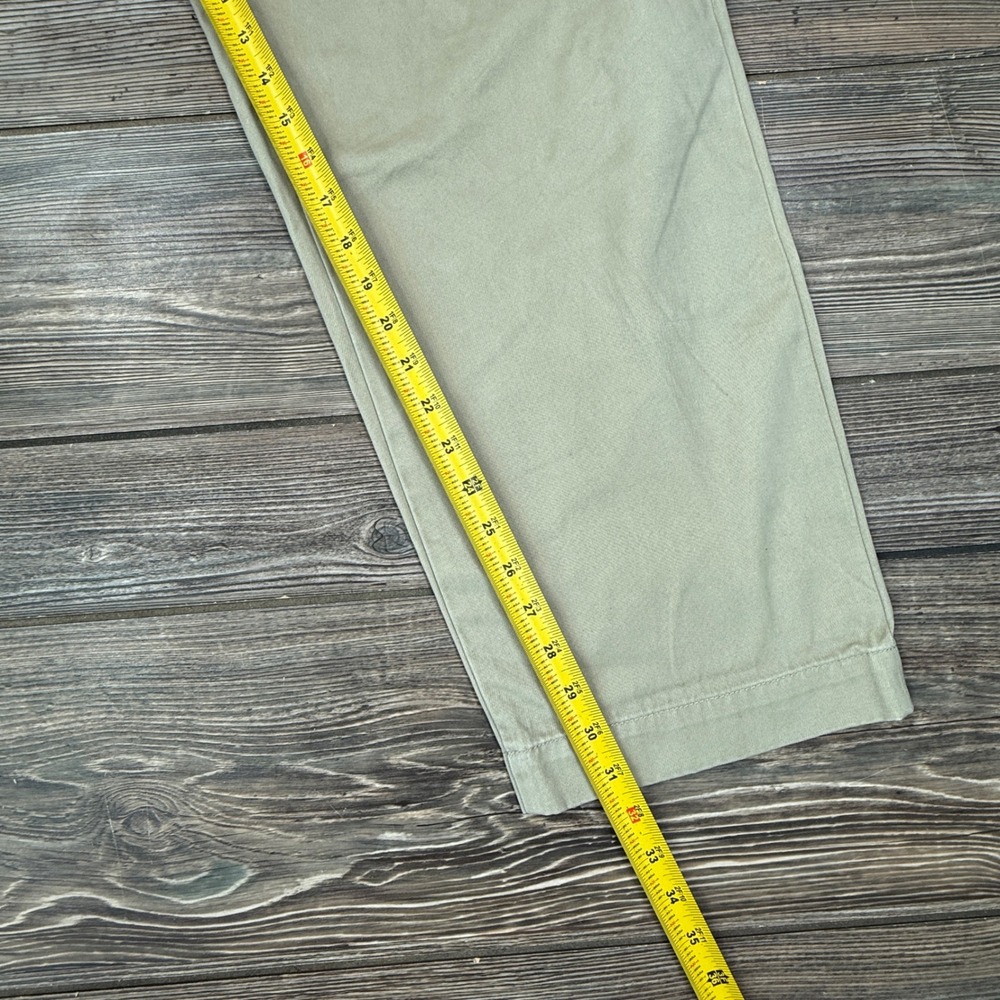 J.Crew Wallace & Barnes Mens Size 32x32 Officer Chino Pants Khaki Selvedge NWT - Picture 6 of 13